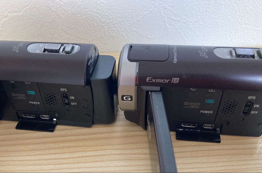 Sony HDR-CX370 2台　純正バッテリー2台　充電ケーブル1本