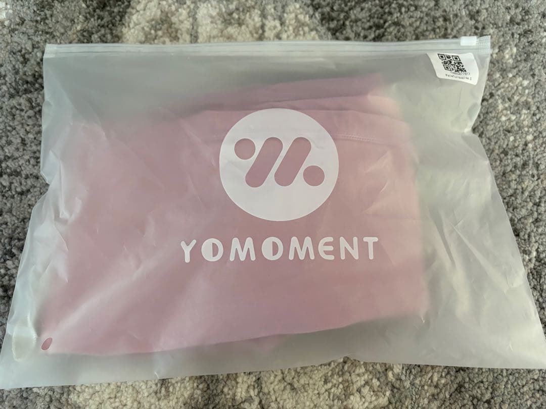 YOMOMENT裾フリルメッシュキャミソールハイウエストレギンス　上下セットM