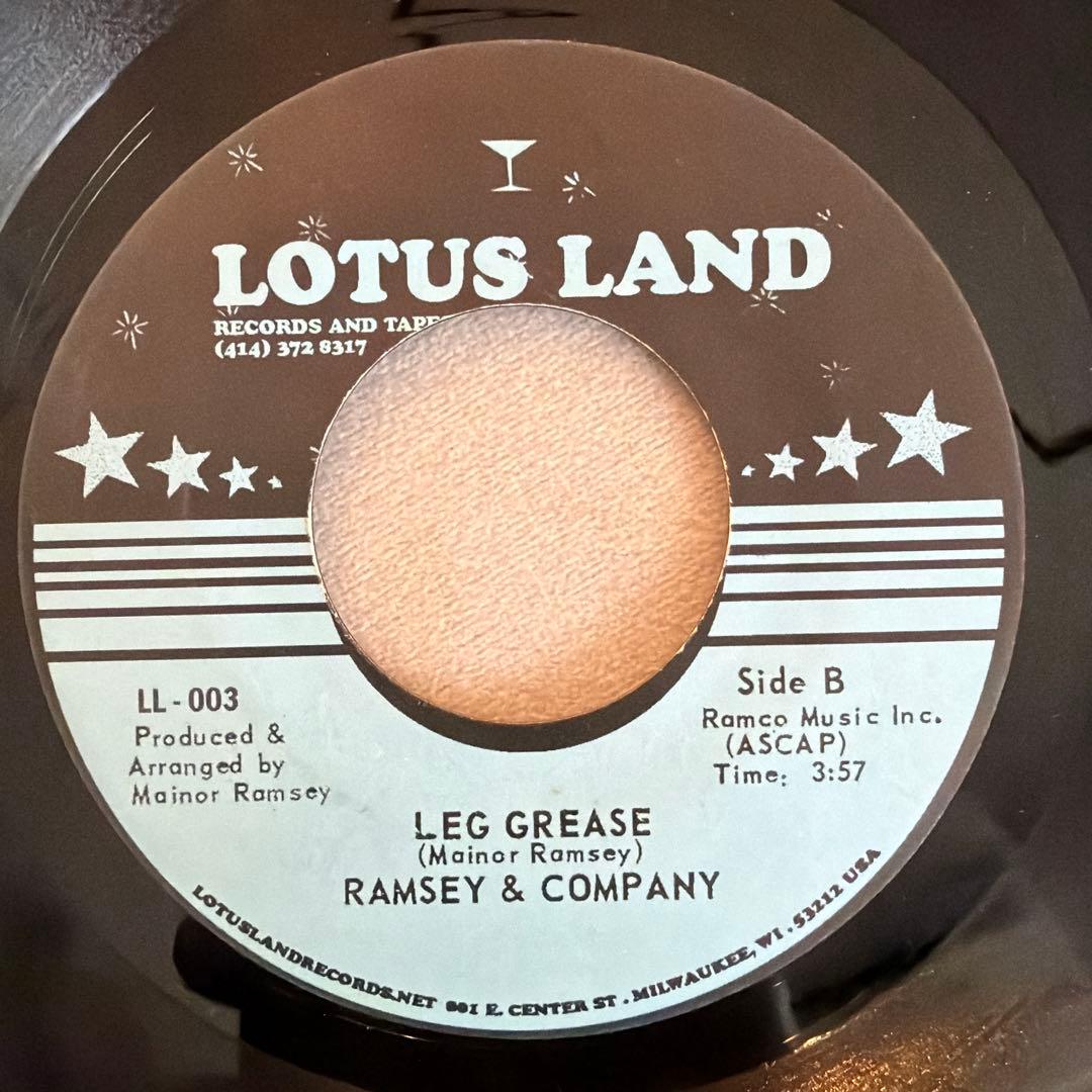 レア7inch RAMSEY & COMPANY LOVE CALL