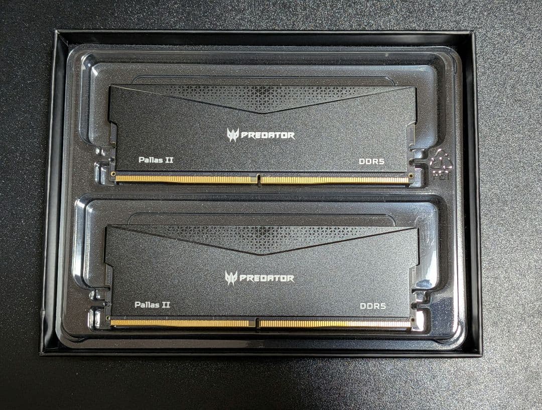 Acer Predator PallasII32GB(16GBx2枚)DDR5