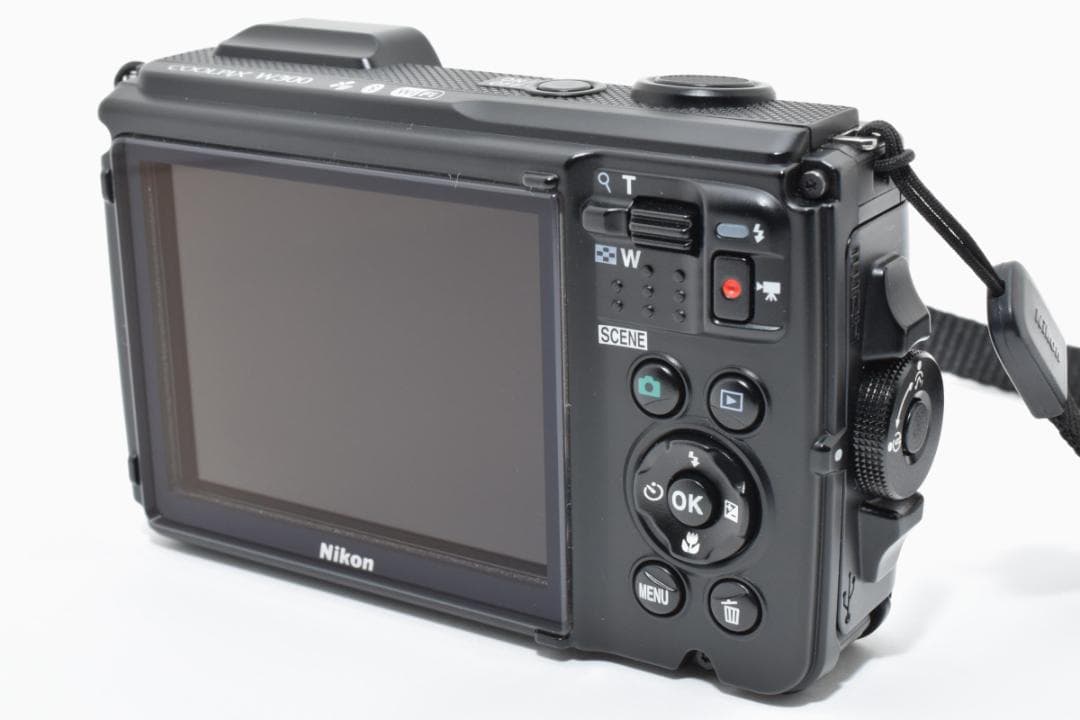 Nikon COOLPIX W300 ブラック 防水 デジタルカメラ コンデジ