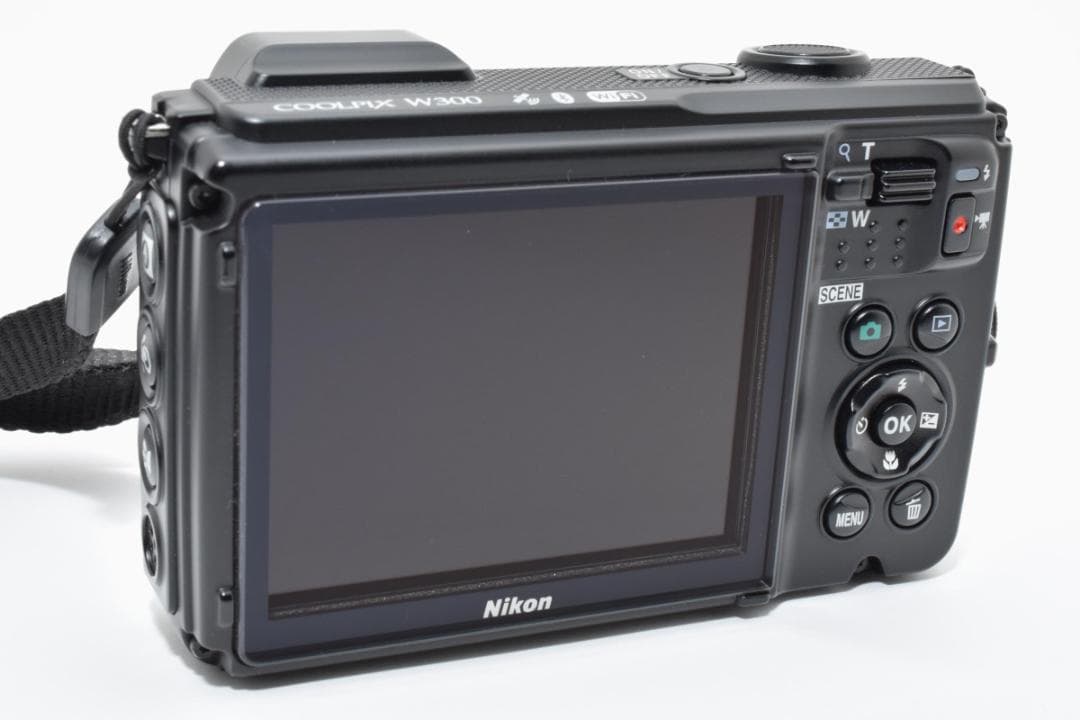 Nikon COOLPIX W300 ブラック 防水 デジタルカメラ コンデジ