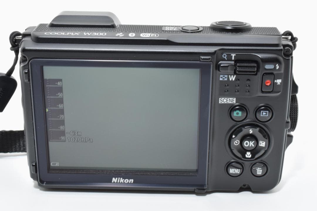 Nikon COOLPIX W300 ブラック 防水 デジタルカメラ コンデジ