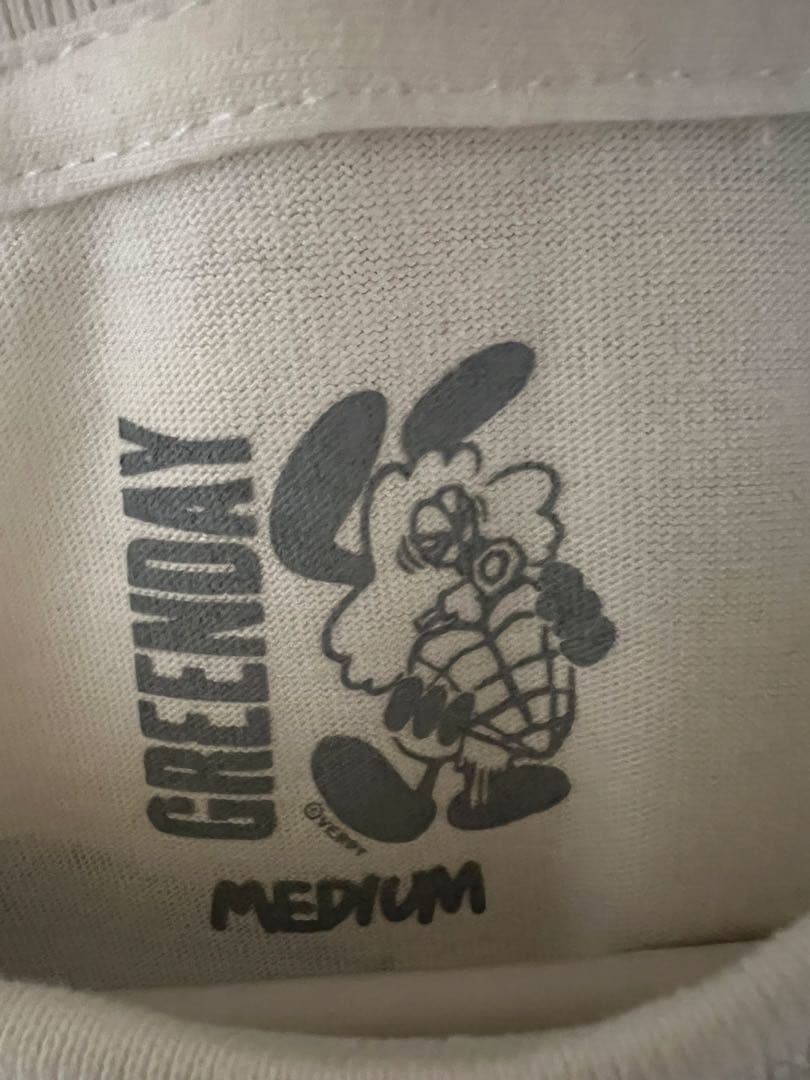 GREEN DAY × VERDY Tシャツ ホワイト