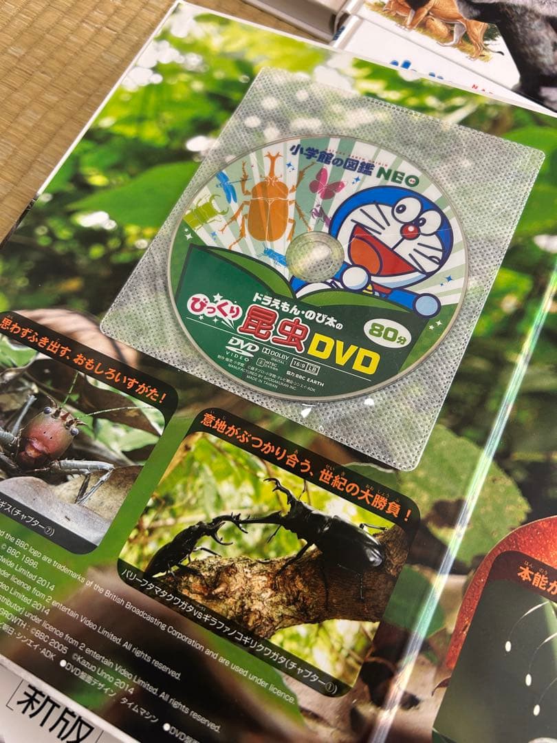 小学館の図鑑 NEO 全9冊 DVD付