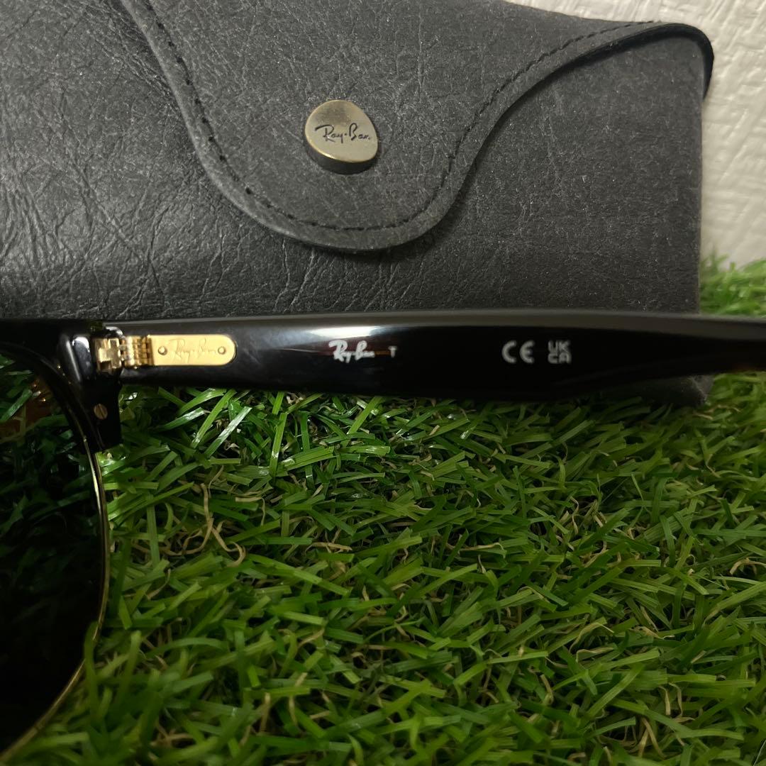Ray-Ban CLUBMASTERサングラス ブラック