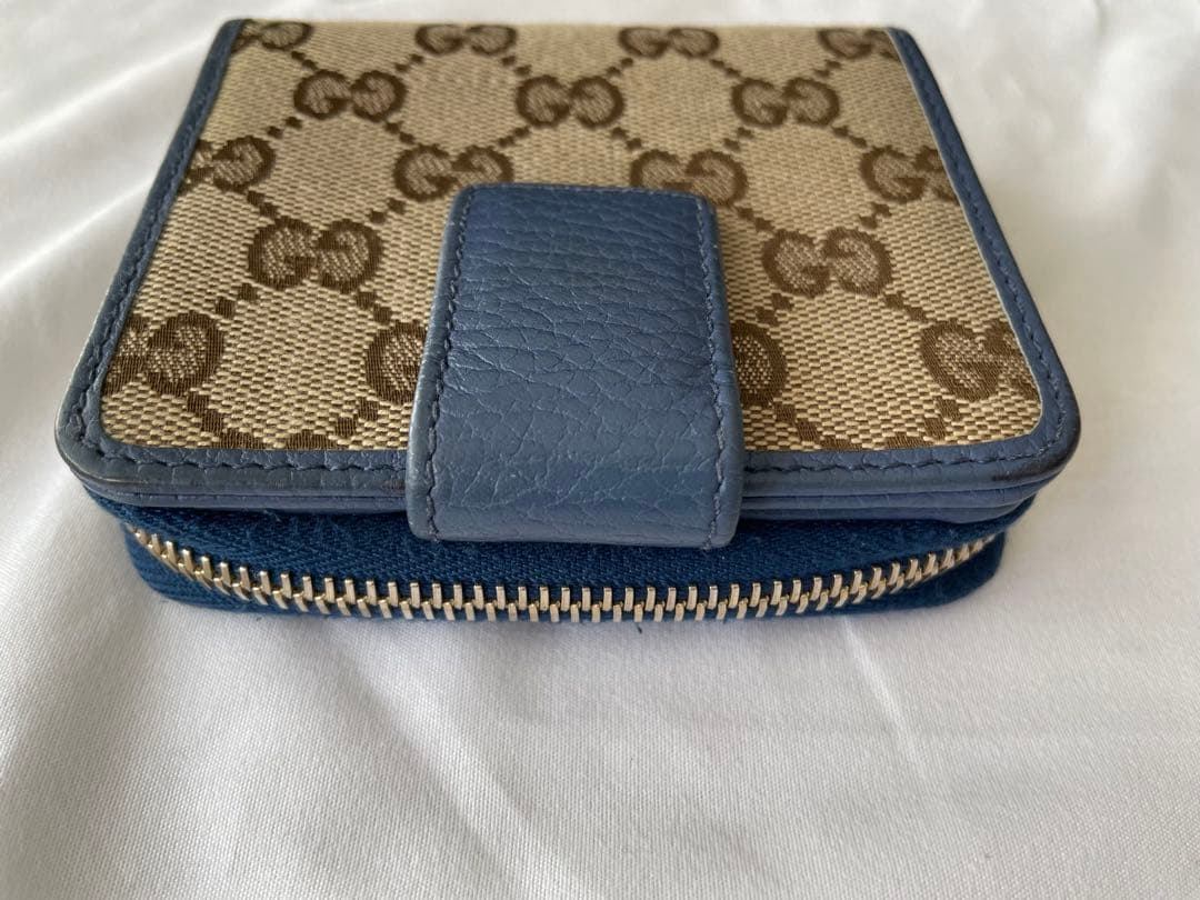 GUCCI GGパターン二つ折り財布