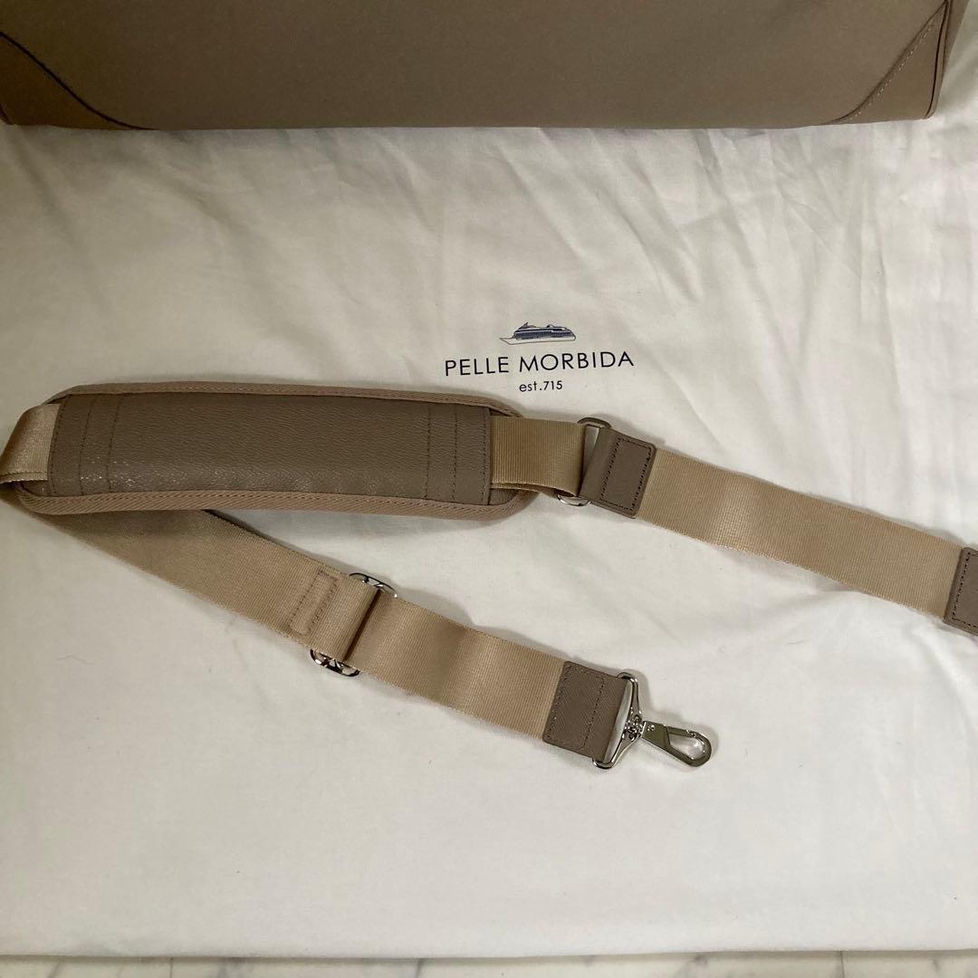 新品並 PELLE MORBIDA ペッレモルビダ 2WAYボストンバッグ