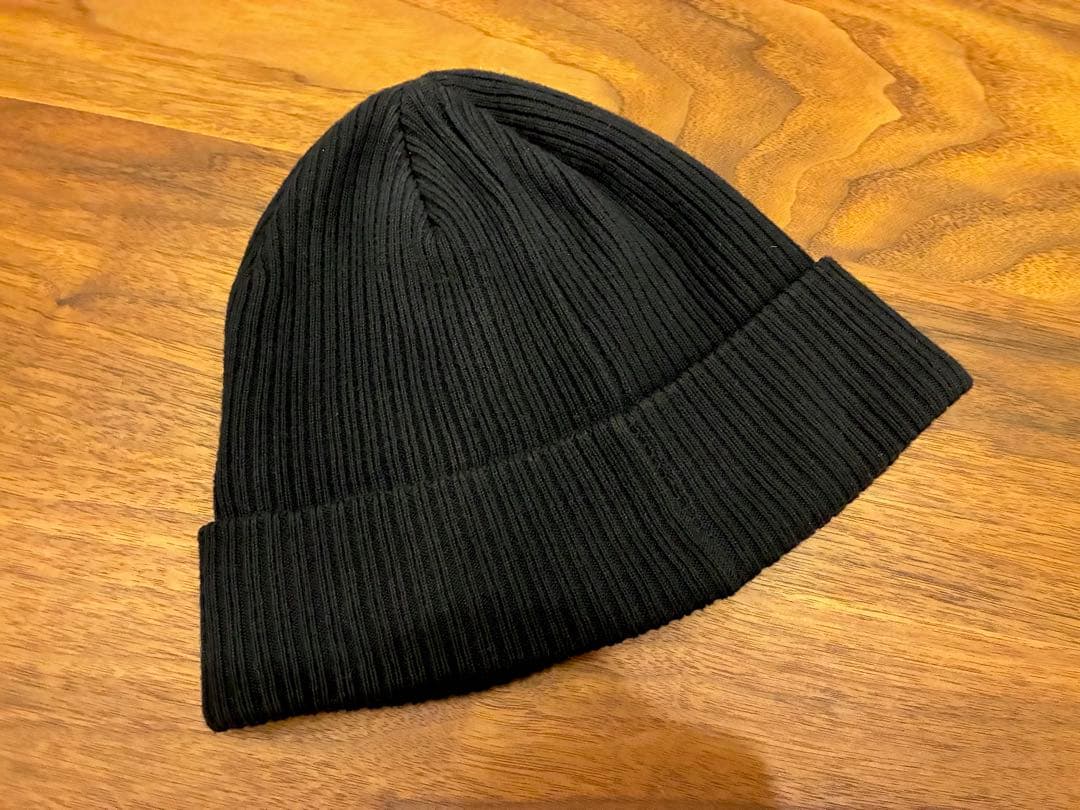 CVTVLIST BIG CROSS BEANIE\"BLACK\"ニットキャップ