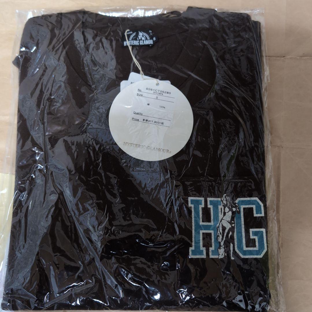 HYSTERIC GLAMOUR ブラウン Tシャツ S