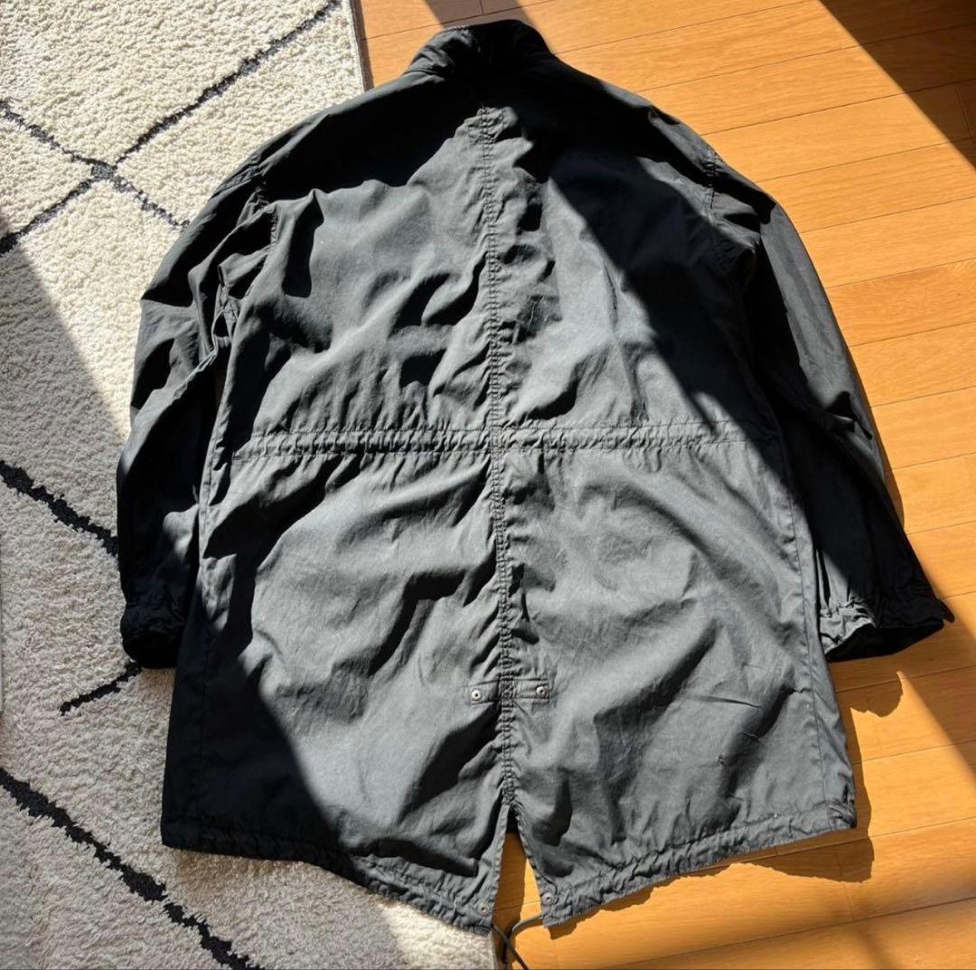 M65 フィッシュテールパーカー モッズパーカー　スーパーブラック 黒染　シェル