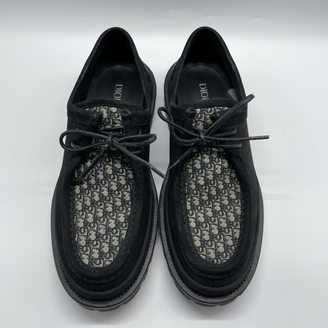 【極美品】DIOR ディオール DERBY M-EXPL BOAT SHOE