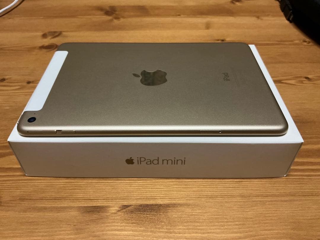 iPad mini4 64GB セルラー simフリー　ゴールド