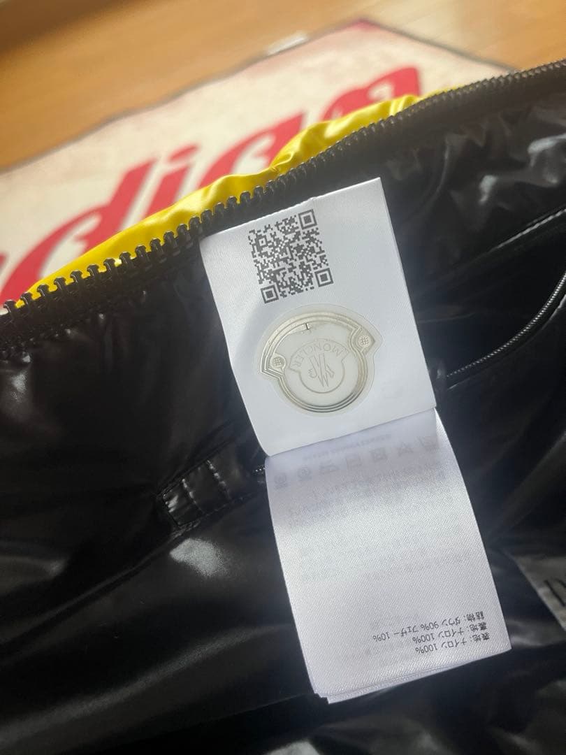 MONCLER GENIUS イエローダウンジャケット これ以上値下げはしません