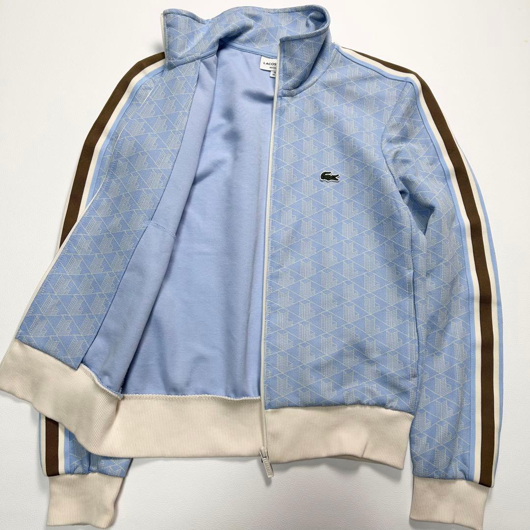 24SS✨ラコステ モノグラムジャガードセットアップ トラックジャケット パンツ