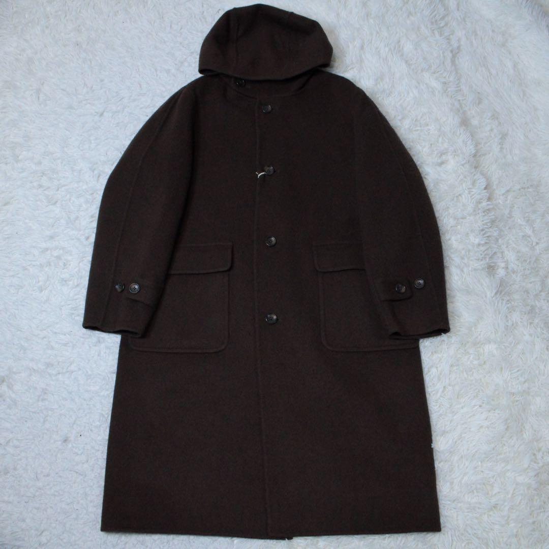 現行完売品 新品 無印良品 MUJI Labo カシミヤ混 ダッフルコート L