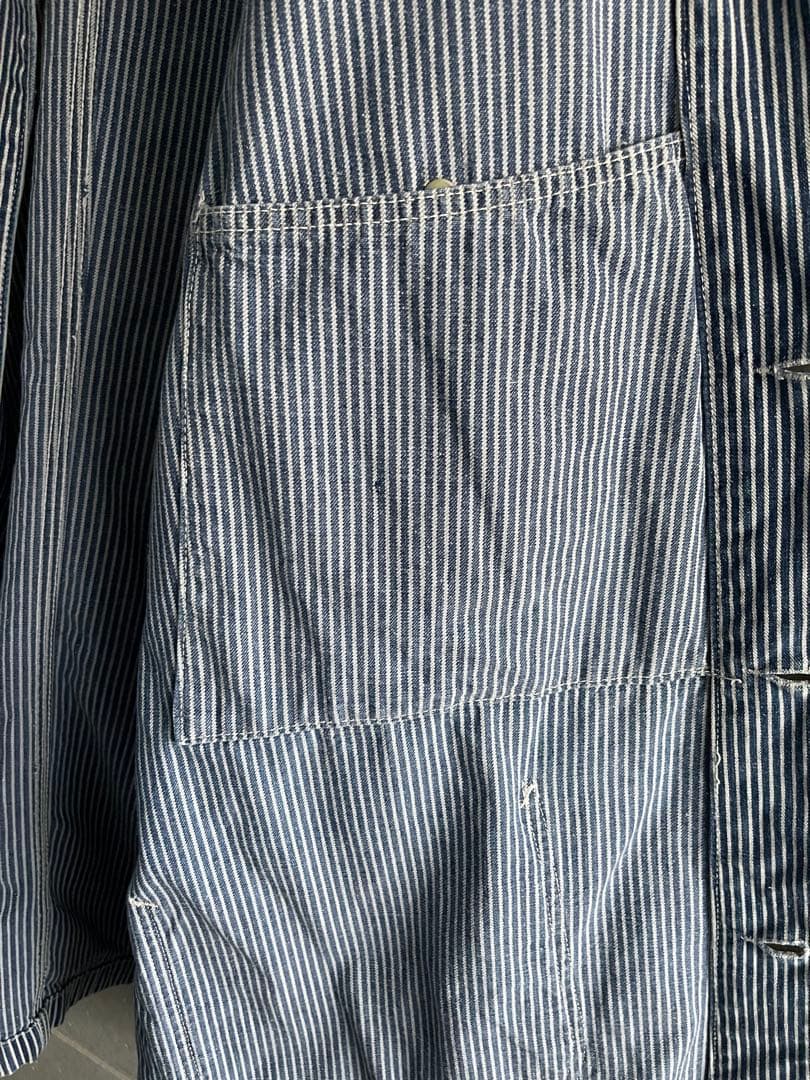 Lee 70年代 ヒッコリーストライプ カバーオール