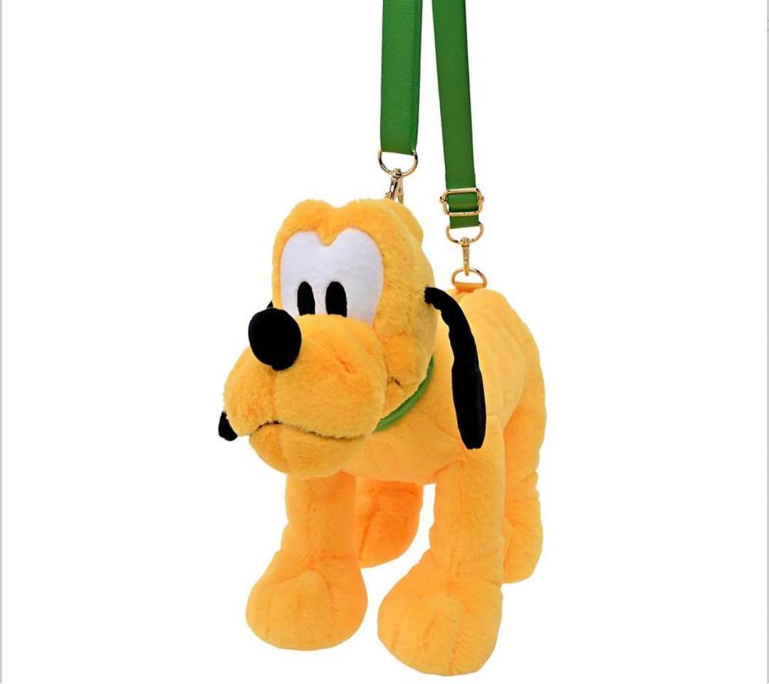 ディズニー プルート マルチポシェット ぬいぐるみ風 手ぶらGoods