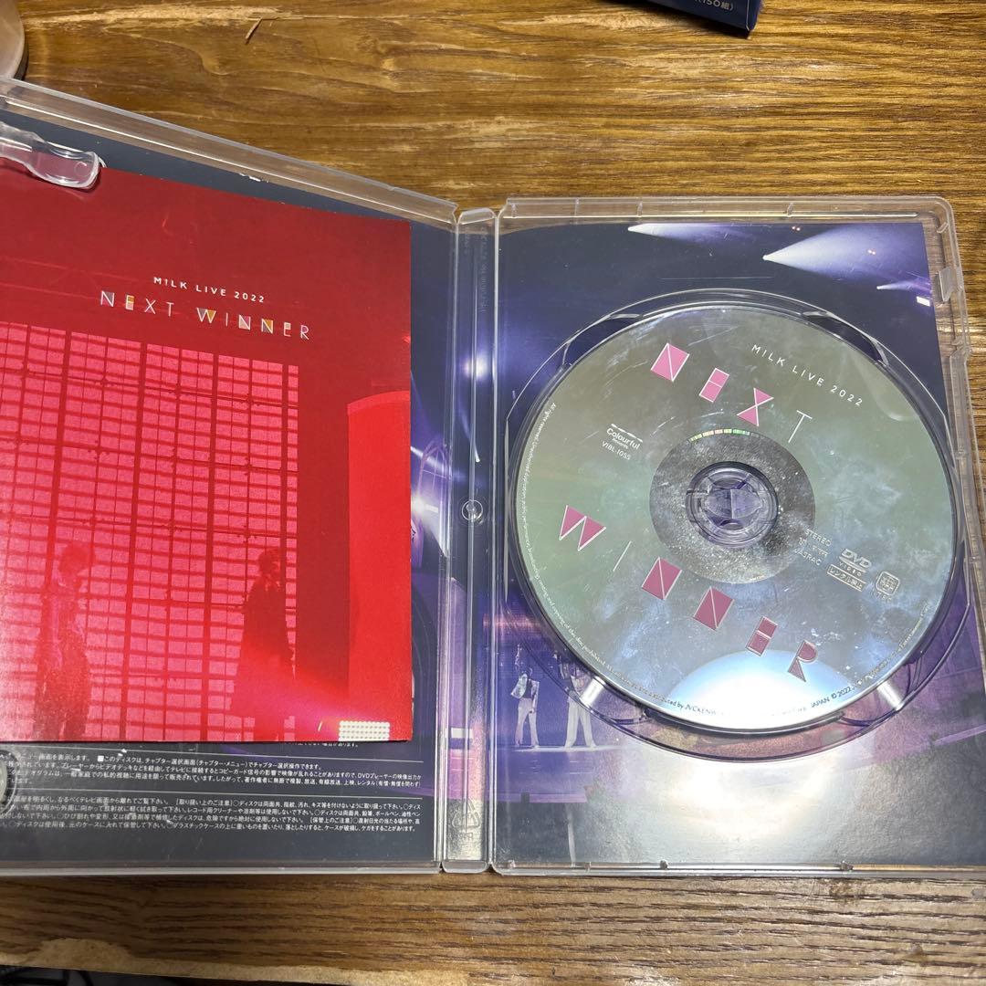 M!LK DVD NEXT WINNER 通常版