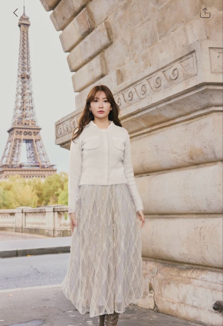 herlipto Carre Twinkle Tulle Skirt Sサイズ
