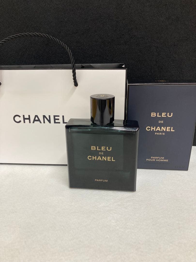 BLEU DE CHANEL PARFUM 100ml 箱、ショッパー付