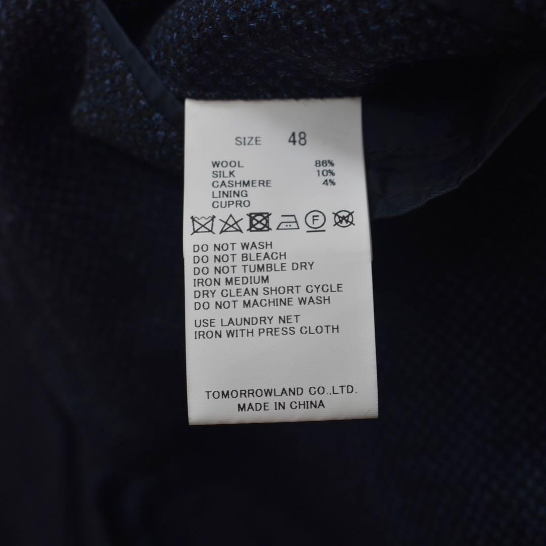 【フォロー割適用】PILGRIM SILK AIRアンコンジャケット 48ウール