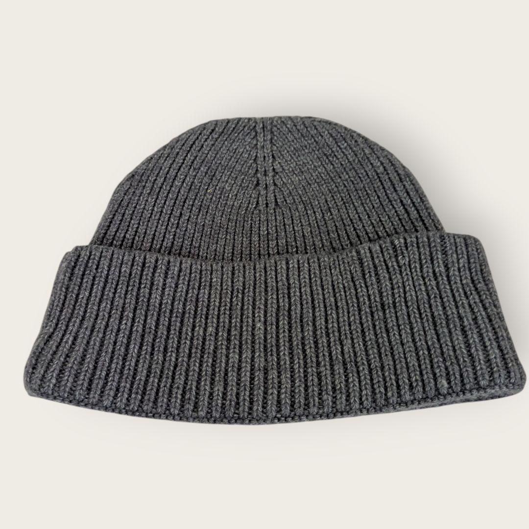 ami paris グレー ニット帽 ビーニー ウール