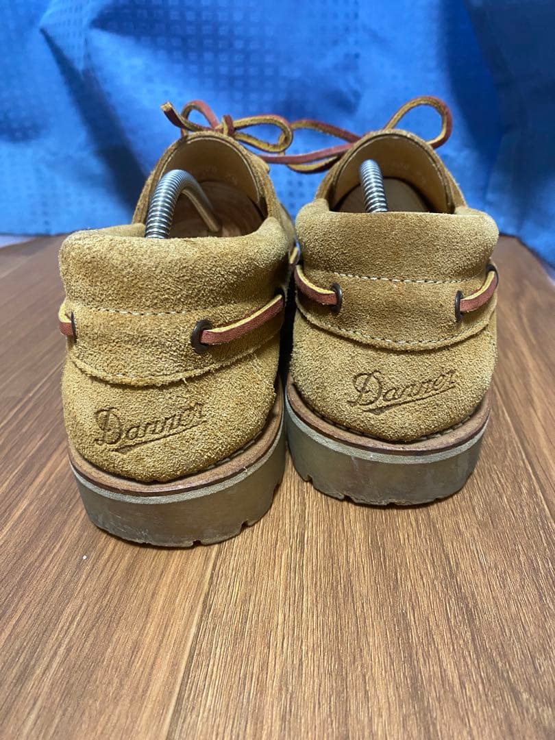 最終価格　Danner ダナーブラウン スエード デッキシューズ　3eye