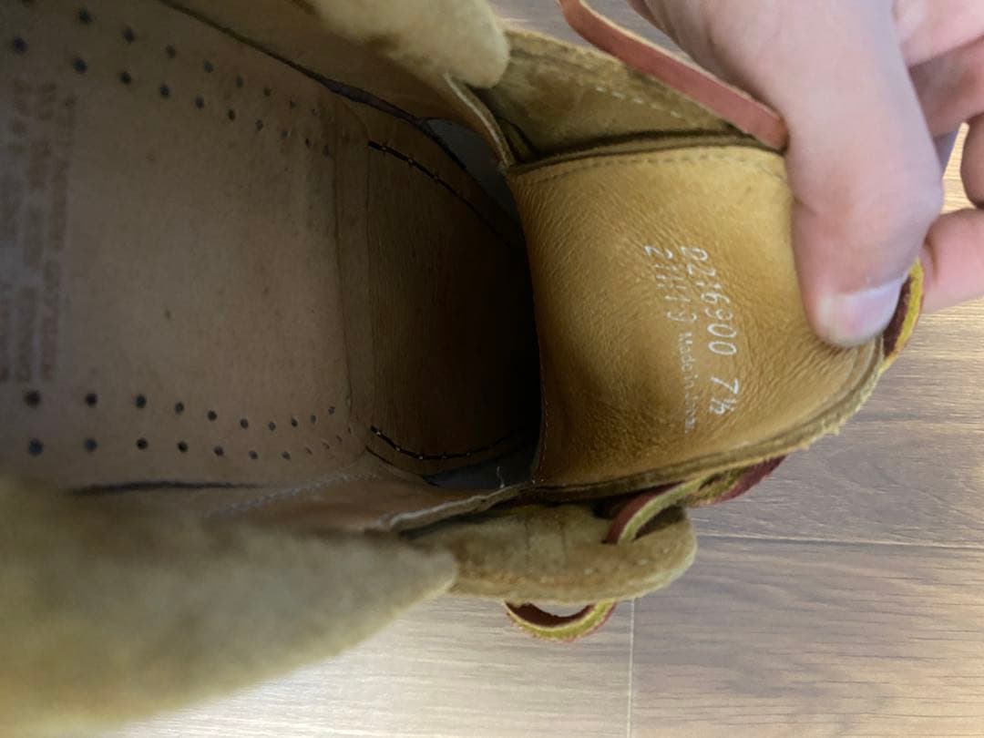 最終価格　Danner ダナーブラウン スエード デッキシューズ　3eye