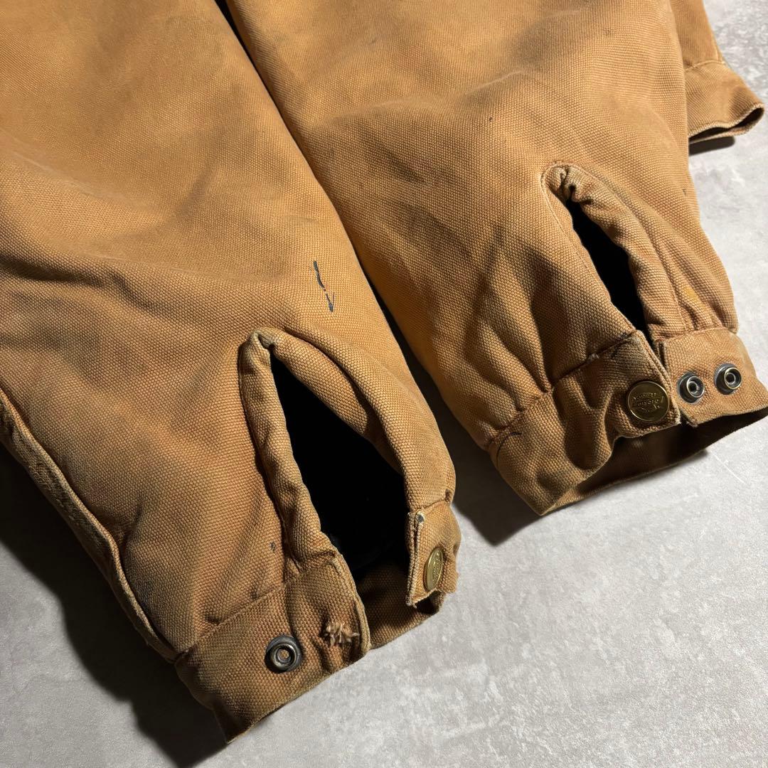 90s- Dickies ディッキーズ　デトロイトジャケット　キャメル　フェード