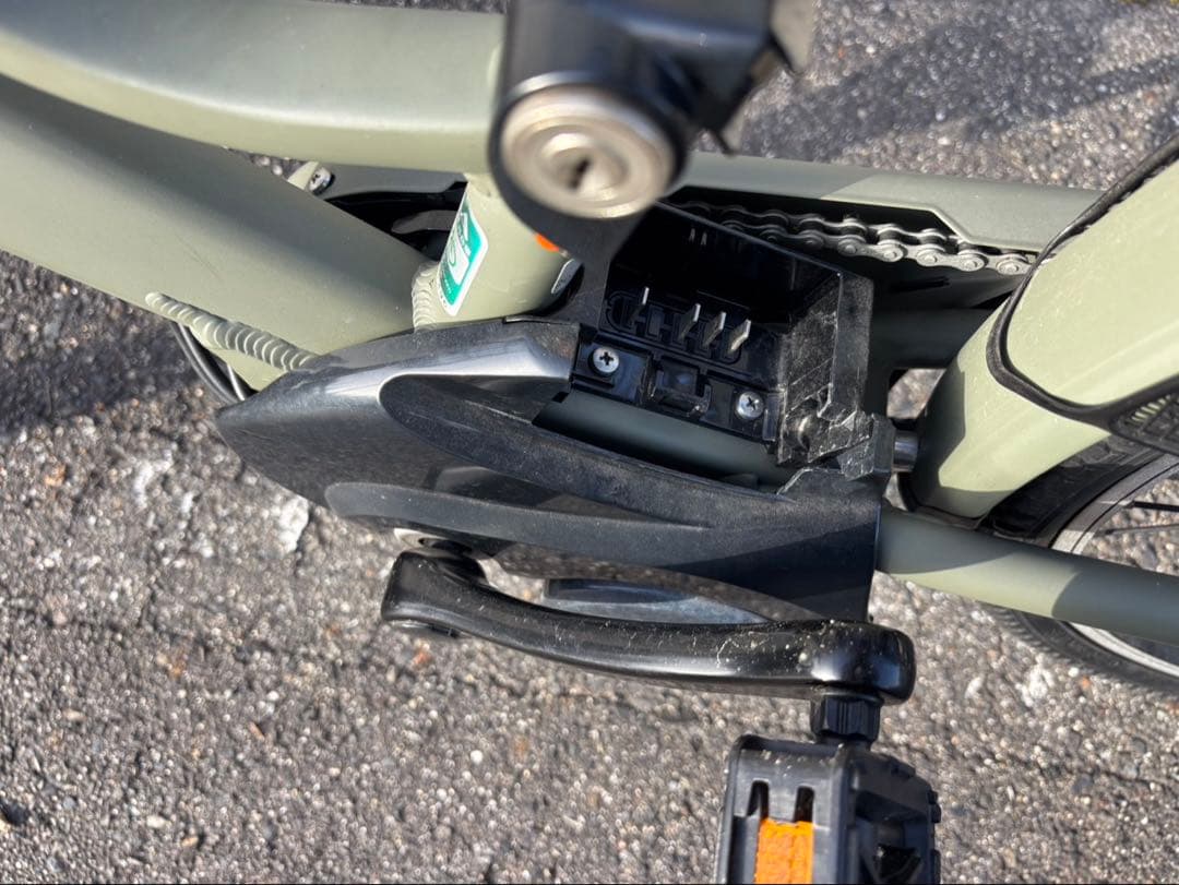 葉っぱ BE-ELST636 電動アシスト自転車　滋賀県