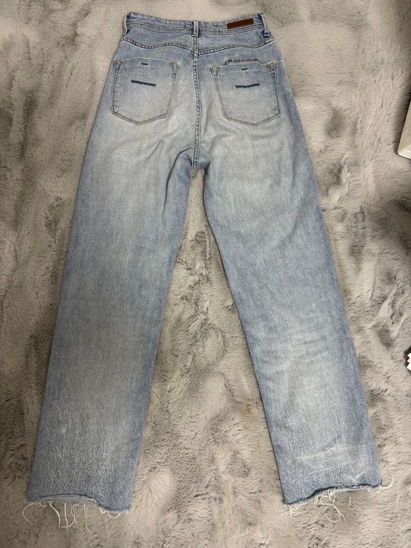 【美品】YANUK ヤヌーク　 LEA COF　ストレートデニム　24インチ