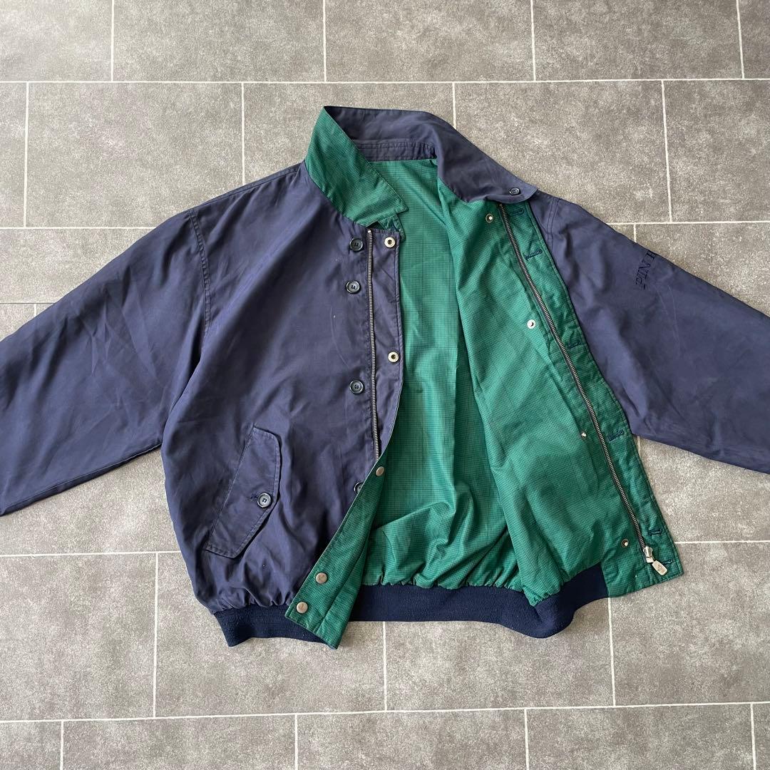 90's OLD 古着リバーシブル スイングトップブルゾン ハリントンジャケット