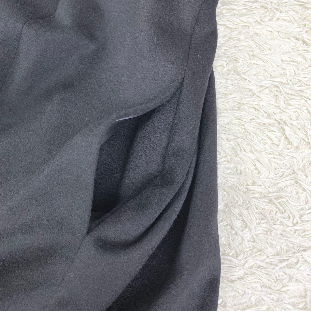極美品 BELTA BUONO カシミヤ100％コート ロングコート 13 黒
