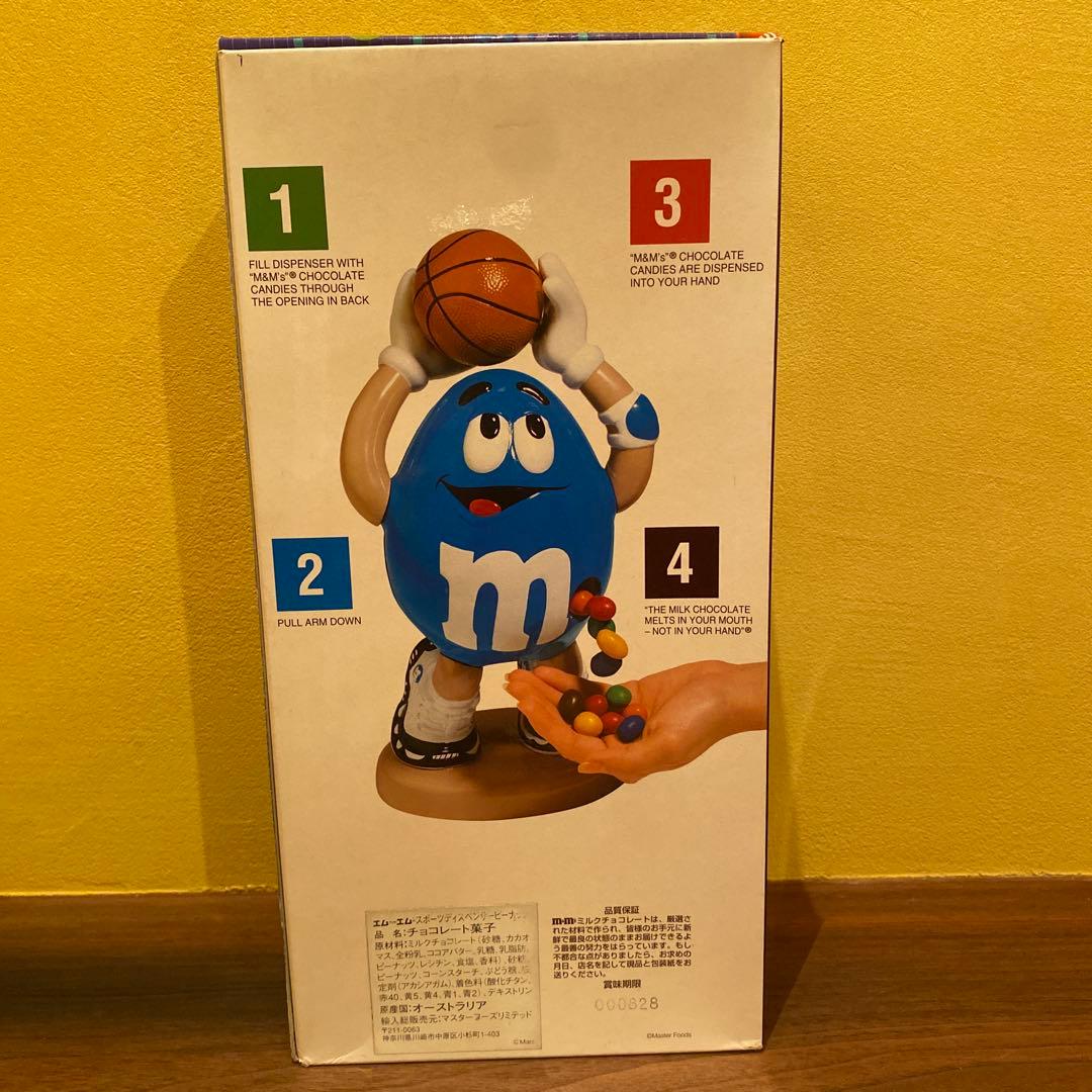 M&M's チョコレート　ディスペンサー 青 ヴィンテージ　トイ　おもちゃ