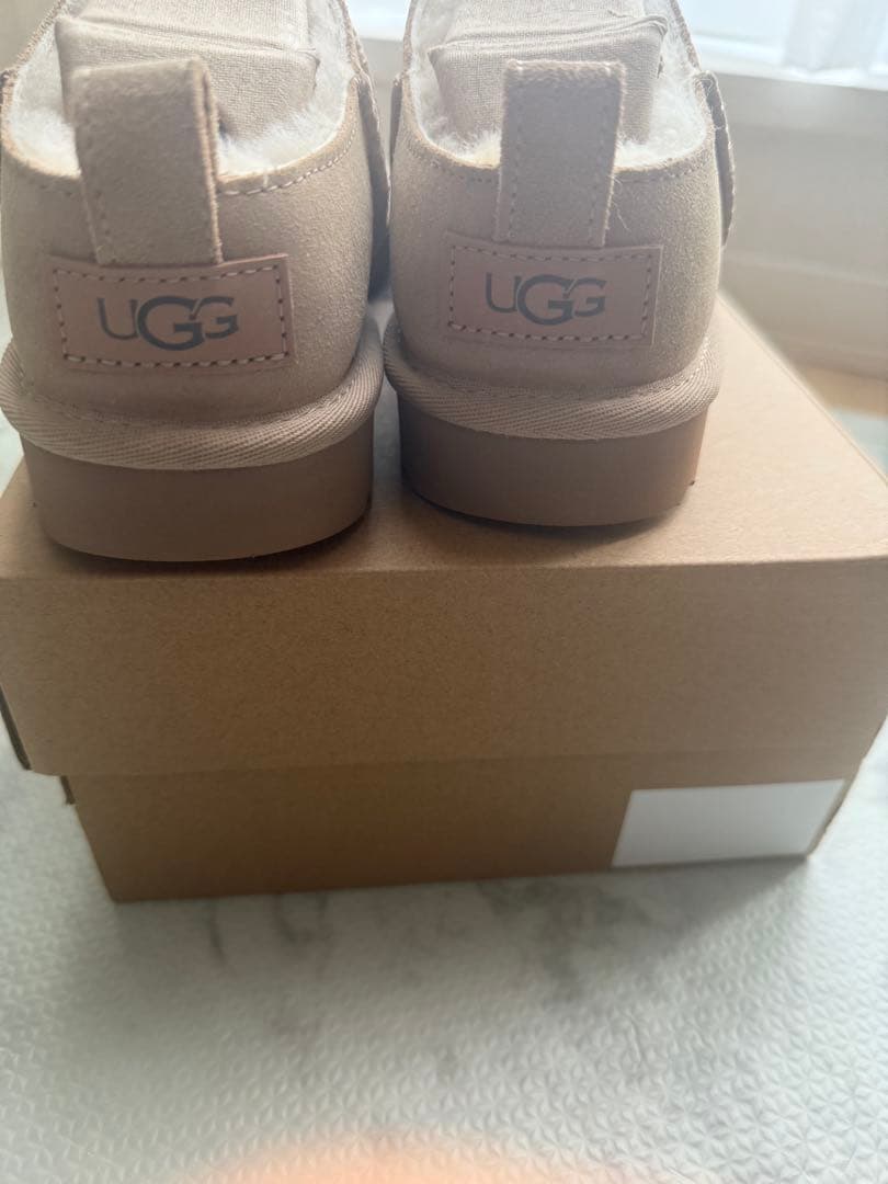 未使用！UGG CLASSIC MICRO 25cm サンド