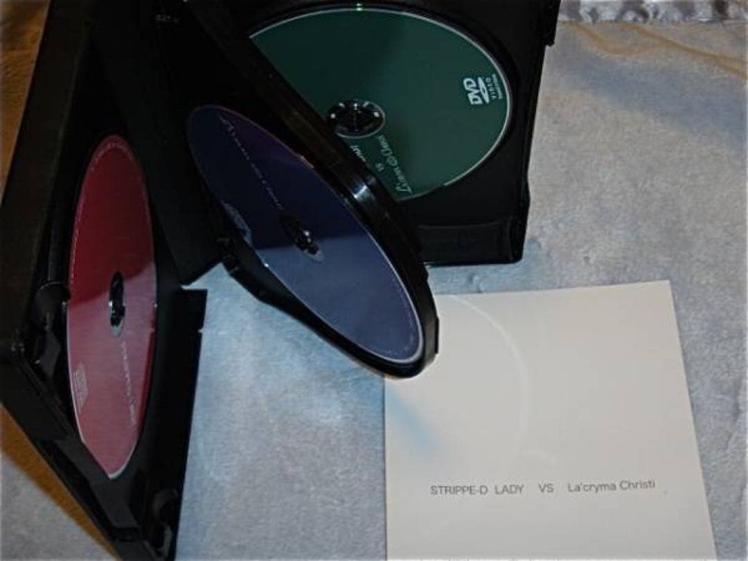邦楽 STRIPPEDLADY vs La'crymaChristi/2CD&DVD