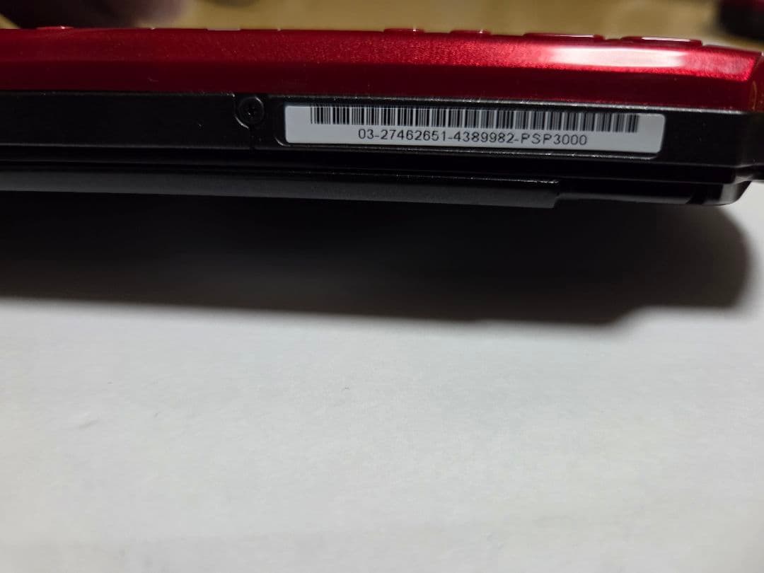 SONY PSP-3000 レッド/ブラック(ジャンク品)