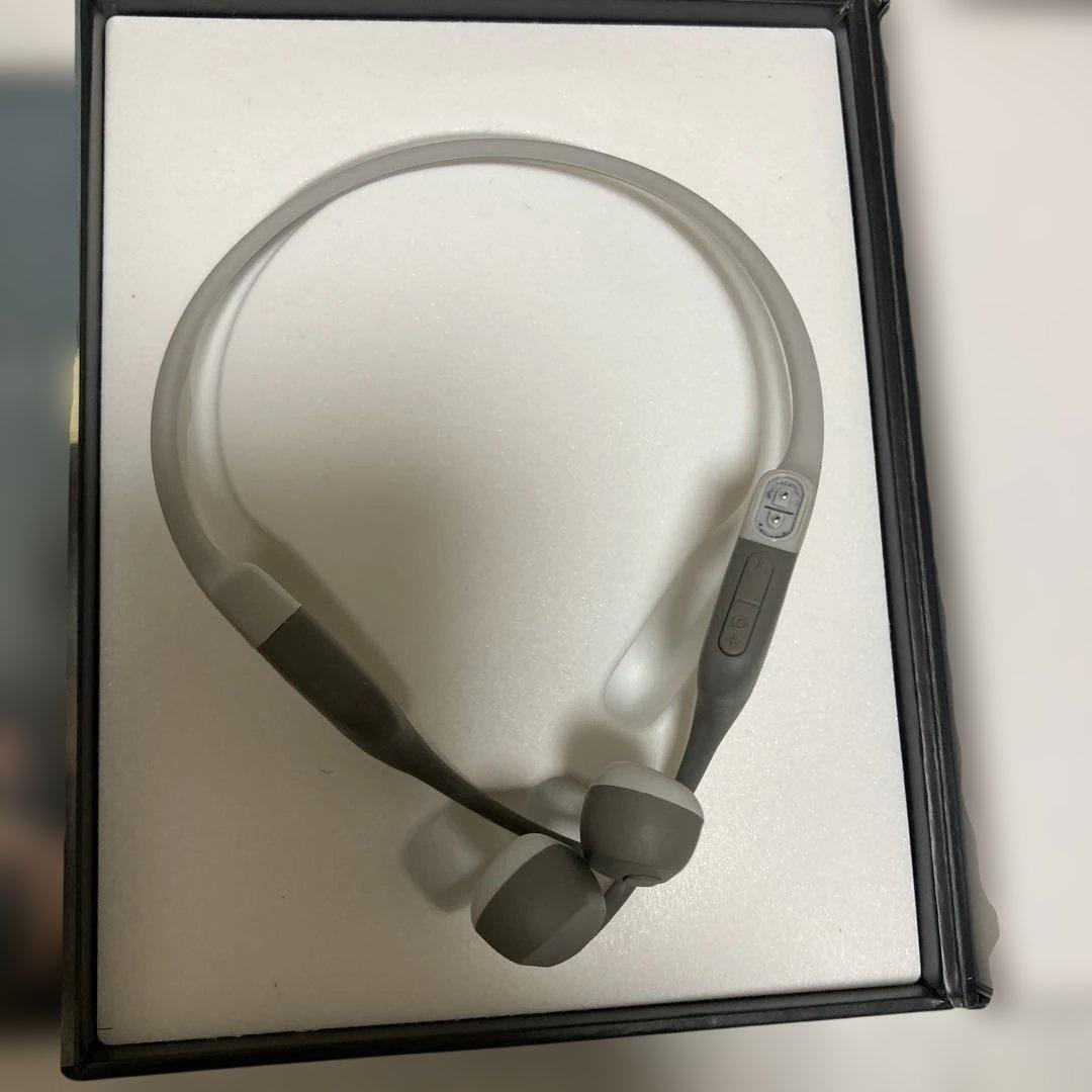 AfterShokz AEROPEX ランナーグレー 骨伝導イヤホン 動作確認済