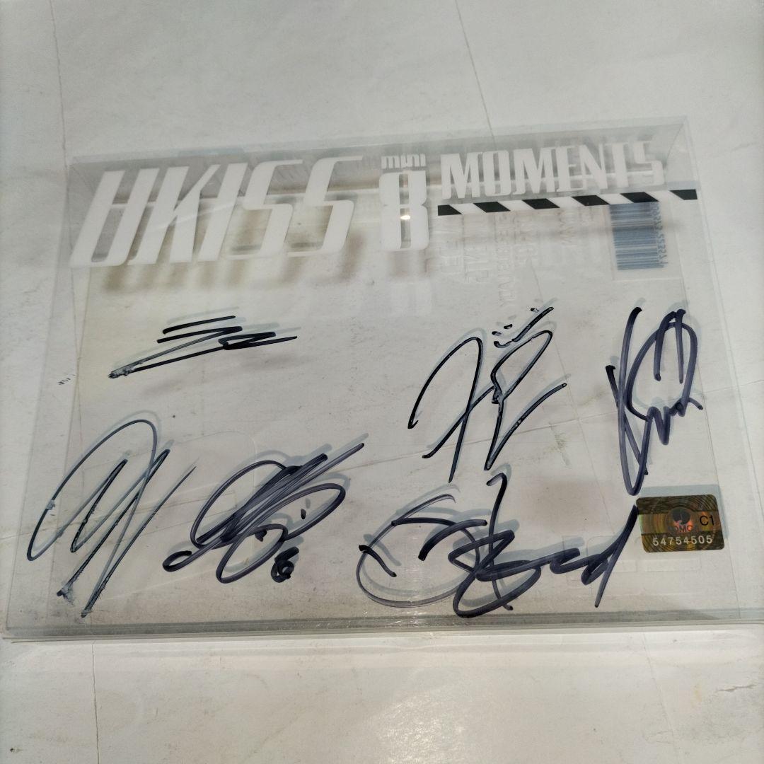 U-KISS 全メンバー本物直筆サイン入 signature⭐Moments 8