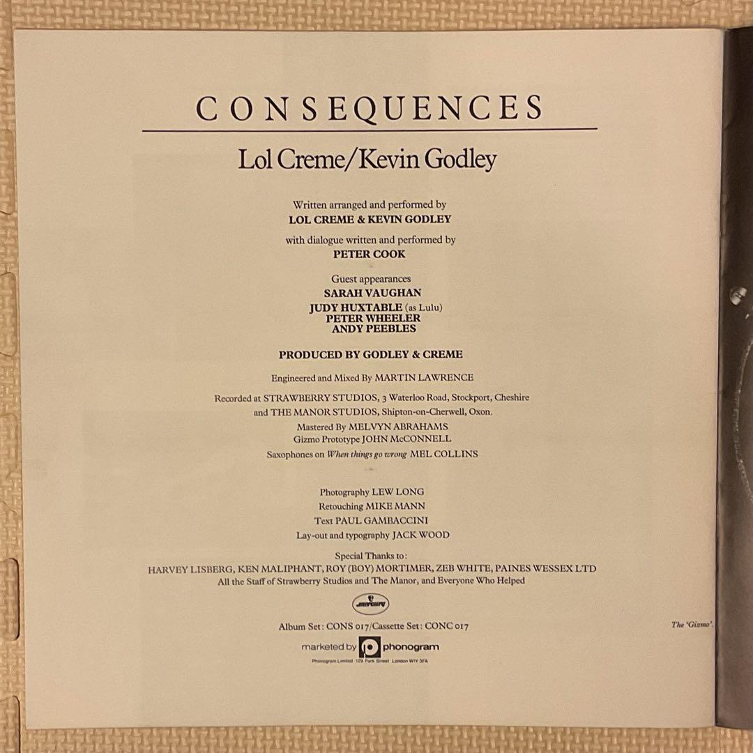 Lol Creme/Kevin Godley ギズモ・ファンタジア レコード
