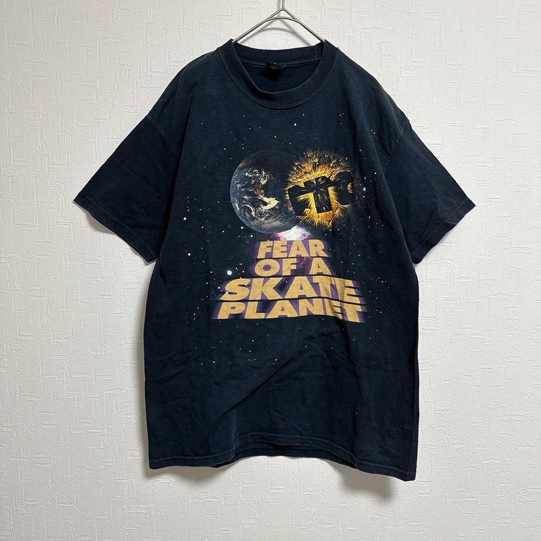 【FTC】　FEAR OF SKATE PLANET Tシャツ　M ブラック