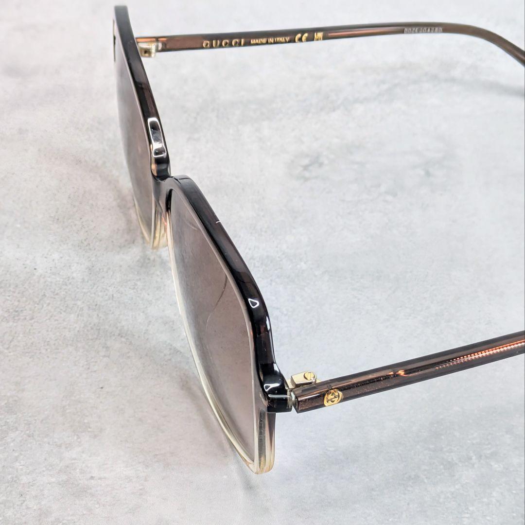 GUCCI[グッチ]サングラス GG0546SK ブラウン |メルカリ限定