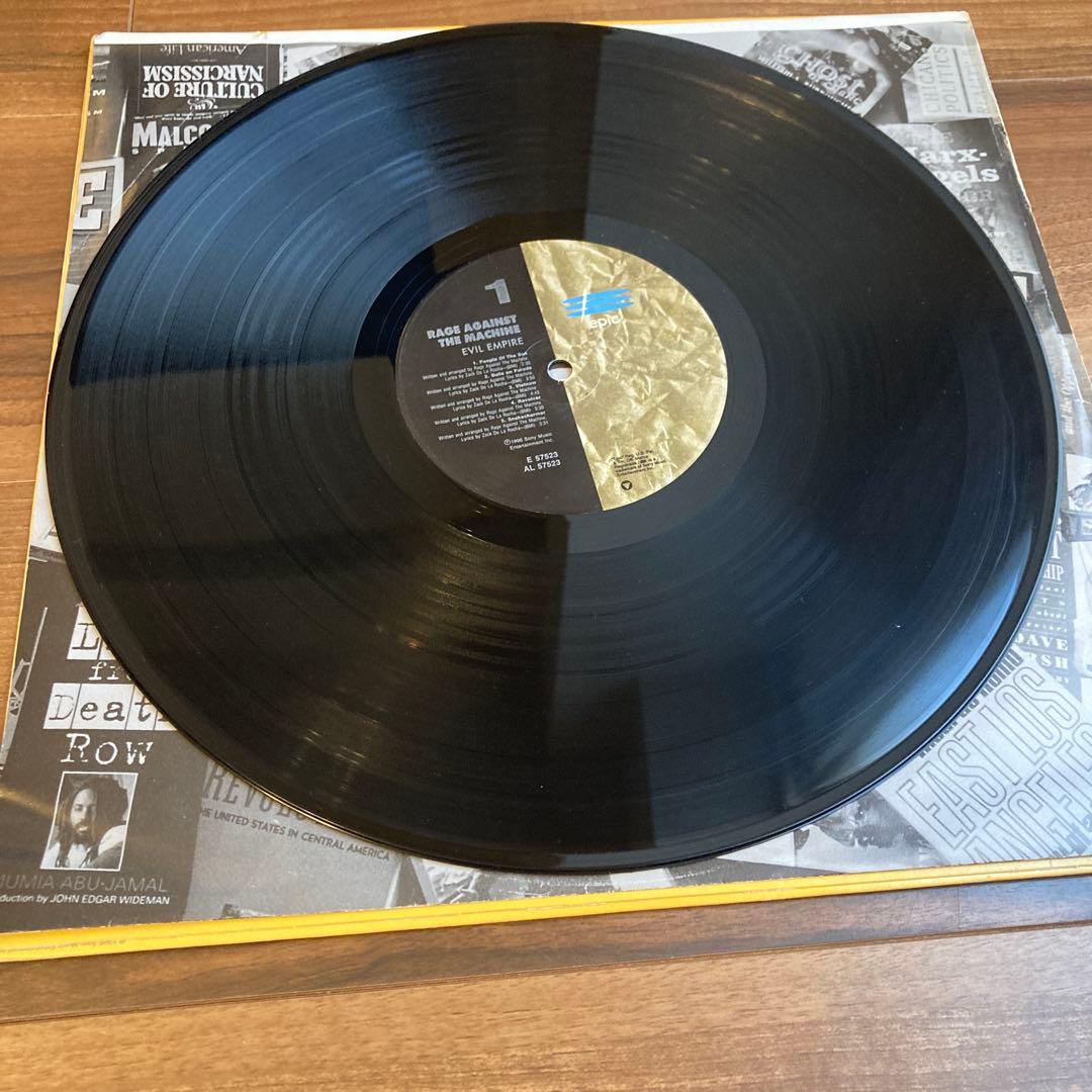 USオリジナル盤 レイジアゲインストザマシーン Evil Empire レコード