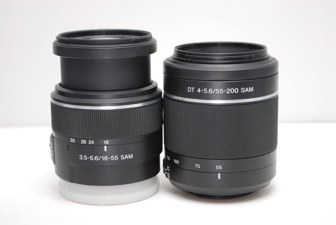 ❤️SONY α65❤️ダブルレンズセット 美品 おすすめ一眼レフ 高速連写