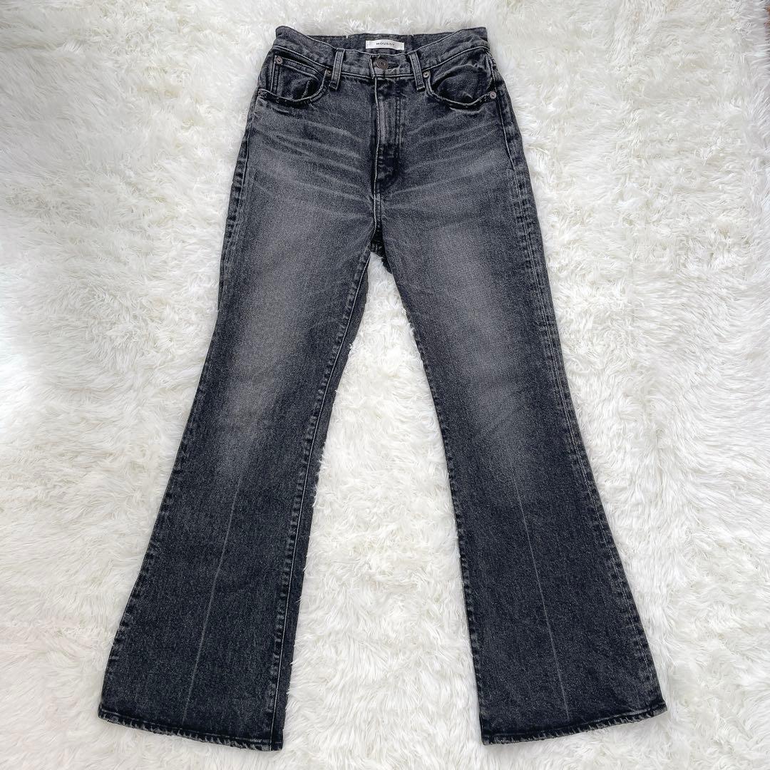 MOUSSY マウジー MVS BLACK FLARE 26 フレア