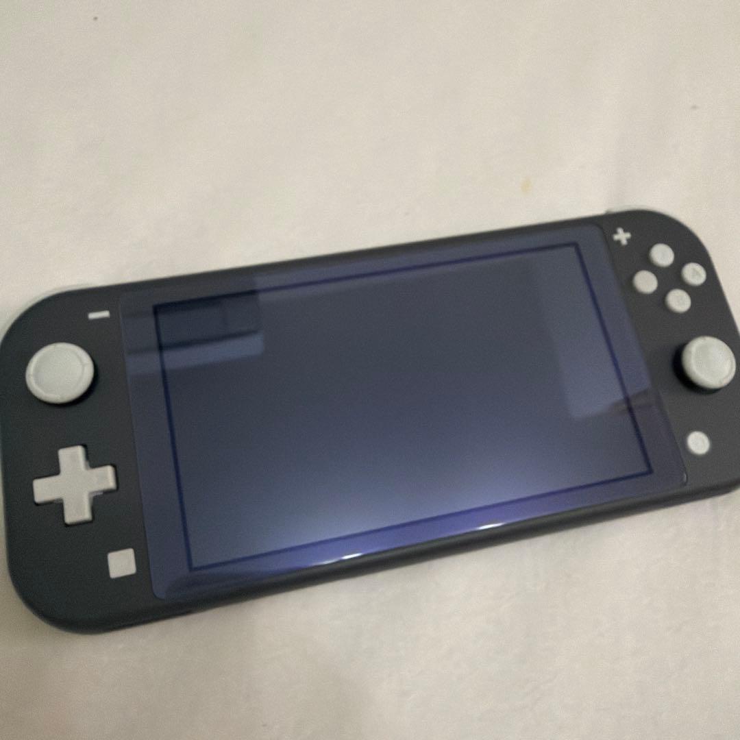 【美品】Nintendo Switch Lite グレー 本体 充電器付き