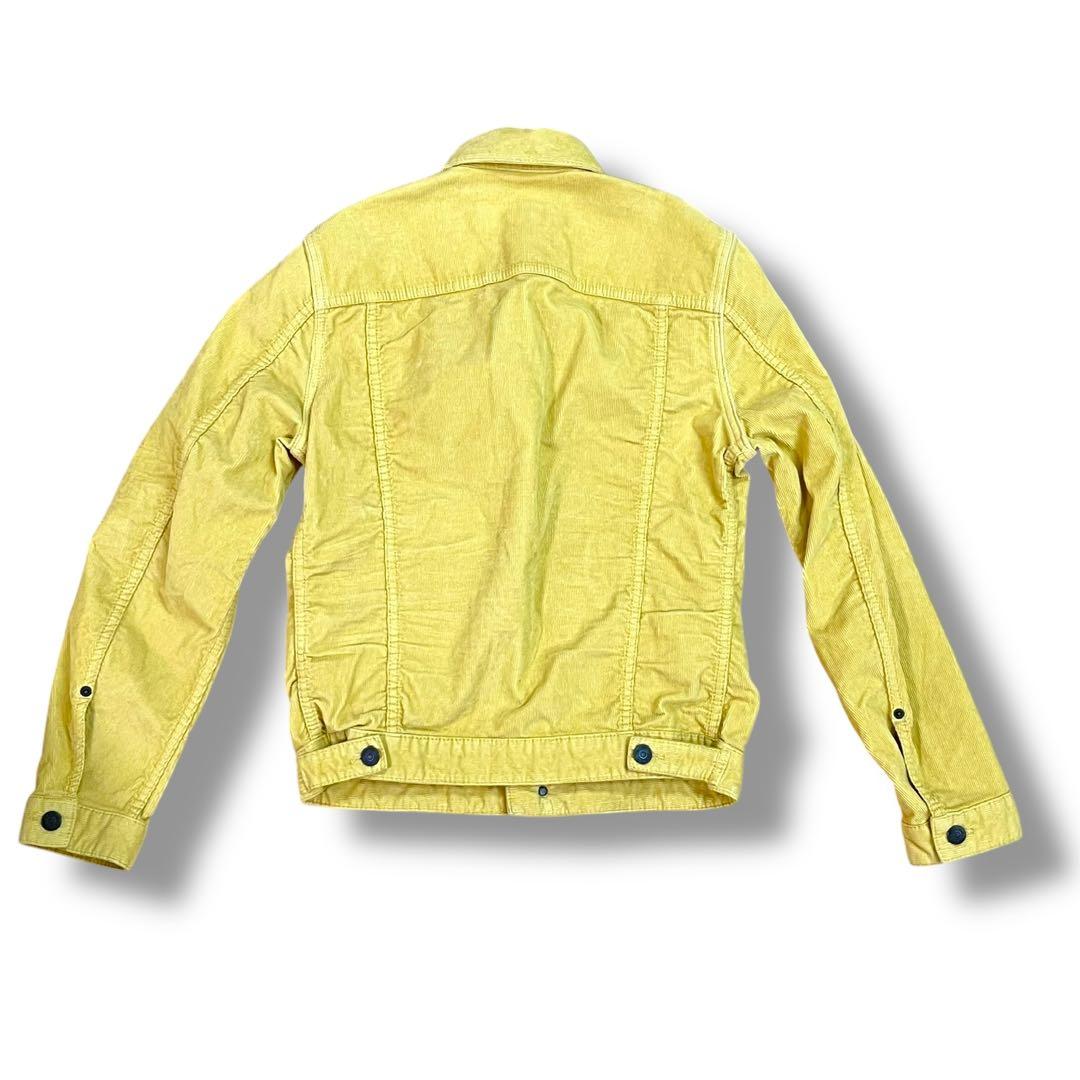 DSQUARED2 ディースク コーデュロイジャケット 44 イエロー Gジャン