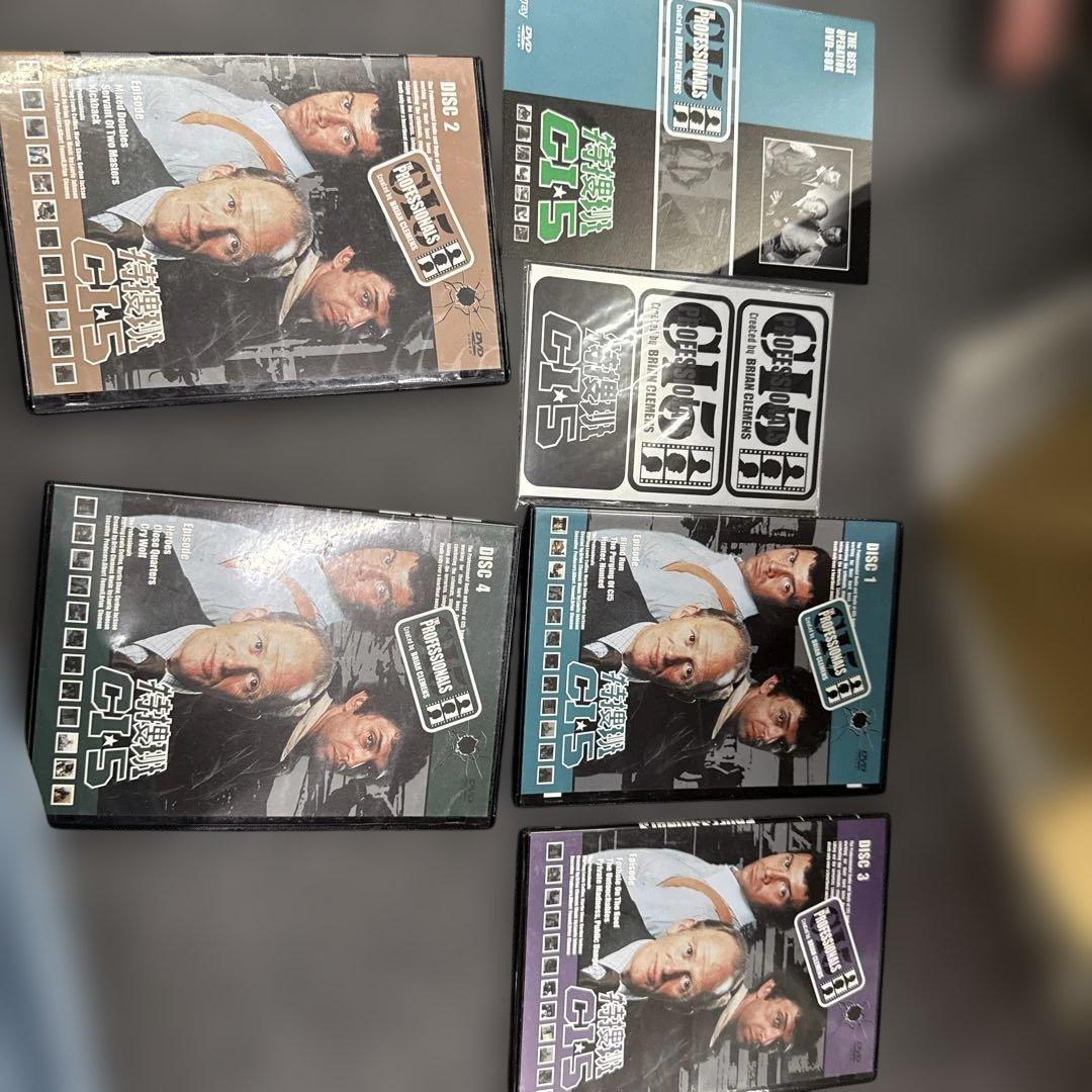 美品特捜班CI-5 CI5 傑作選 DVD-BOX スティングレイ 動作未確認