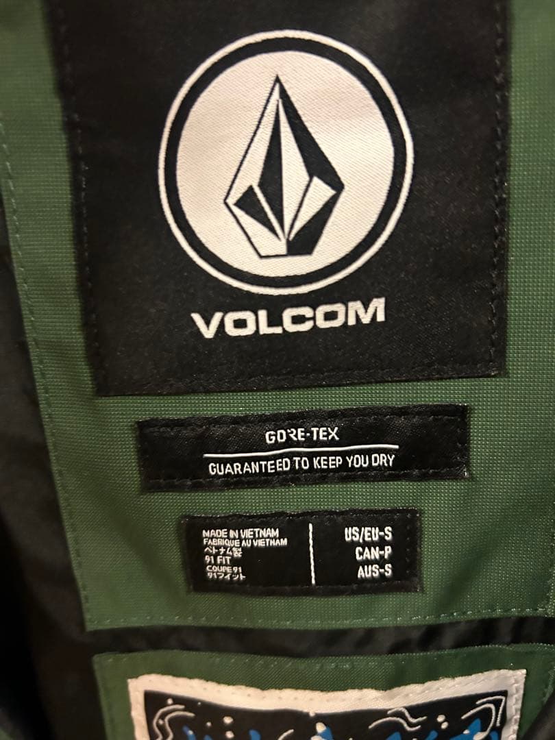 ボルコム　volcom gore-tex ボード　ウエア　セットアップ